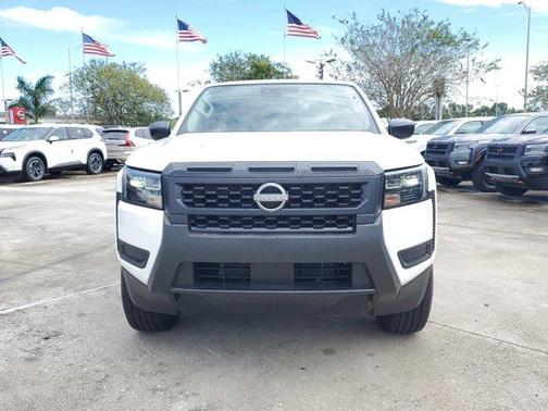 Glacier White 2026 Nissan Frontier S