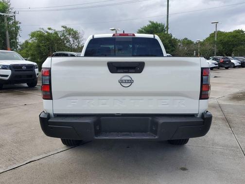 Glacier White 2026 Nissan Frontier S