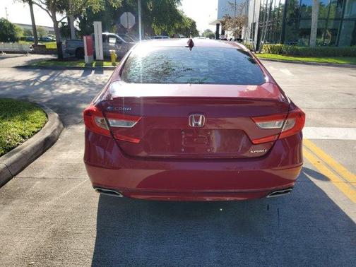 Red 2019 Honda Accord Sport
