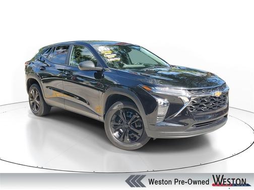 Mosaic Black Metallic 2024 Chevrolet Trax LS