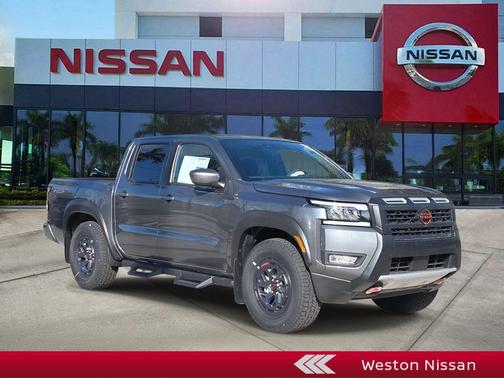 Gun Metallic 2026 Nissan Frontier PRO-X
