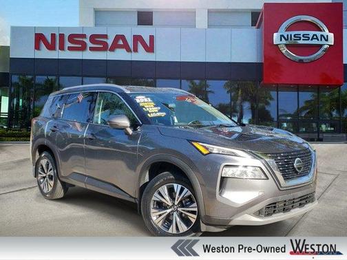 Gun Metallic 2021 Nissan Rogue SV