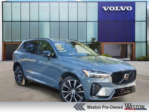 Gray Metallic 2023 Volvo XC60 B5 Plus Dark Theme