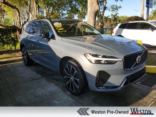 Gray Metallic 2023 Volvo XC60 B5 Plus Dark Theme