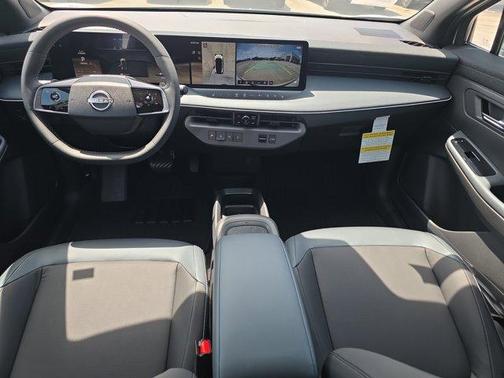 White / Black 2026 Nissan Leaf SV+