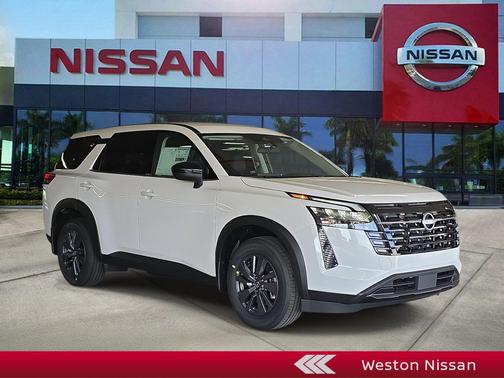Glacier White 2026 Nissan Pathfinder S