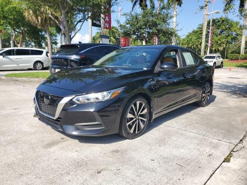 Black 2023 Nissan Sentra SV