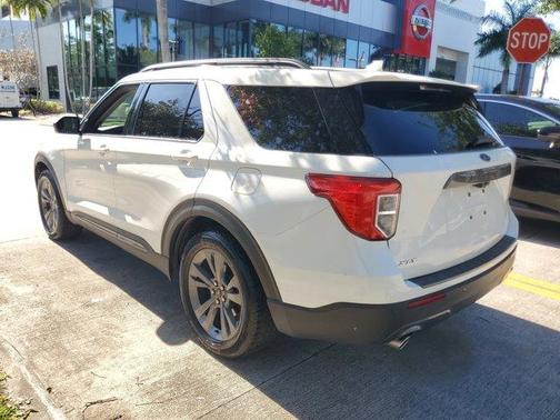 White Metallic 2021 Ford Explorer XLT