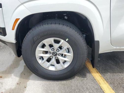 Glacier White 2026 Nissan Frontier S