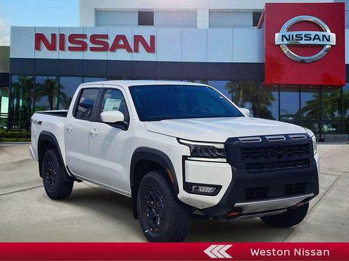 Glacier White 2026 Nissan Frontier PRO-4X