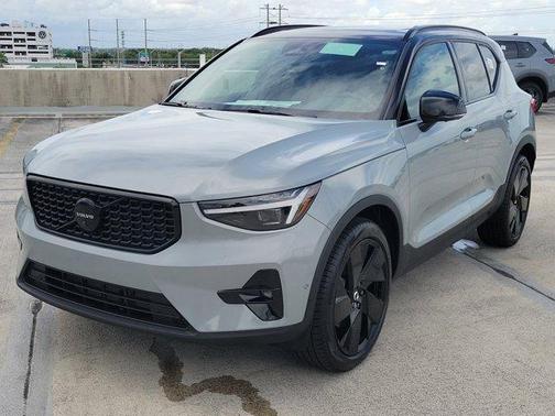 Gray Metallic 2026 Volvo XC40 B5 Ultra Black Edition