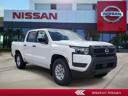 Glacier White 2026 Nissan Frontier S