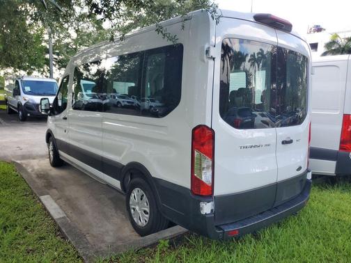 Oxford White 2023 Ford Transit-350 XLT