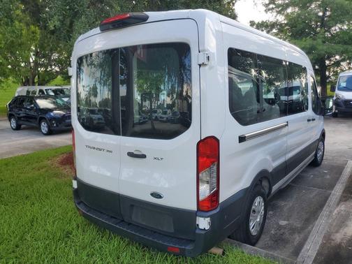 Oxford White 2023 Ford Transit-350 XLT