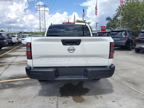 Glacier White 2026 Nissan Frontier S