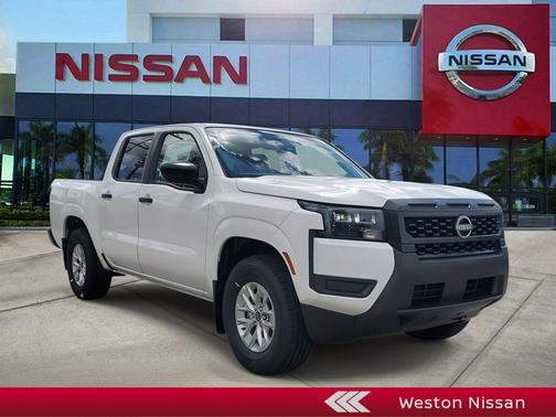Glacier White 2026 Nissan Frontier S