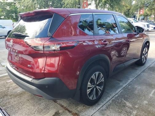 Scarlet Ember 2023 Nissan Rogue SV