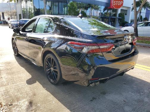 Midnight Black Metallic 2024 Toyota Camry XSE