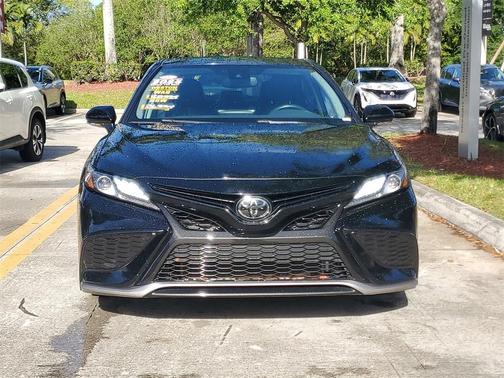 Midnight Black Metallic 2024 Toyota Camry XSE