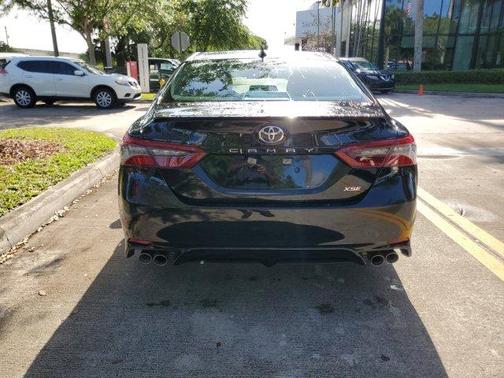 Midnight Black Metallic 2024 Toyota Camry XSE