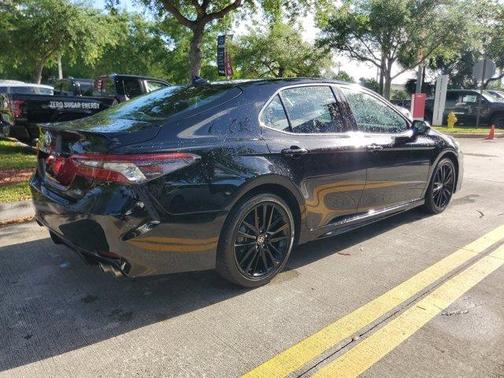 Midnight Black Metallic 2024 Toyota Camry XSE