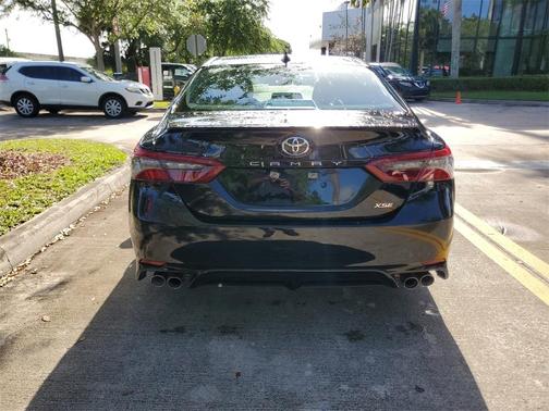 Midnight Black Metallic 2024 Toyota Camry XSE
