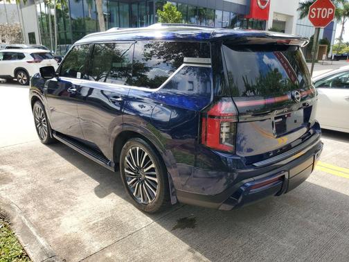 Deep Ocean Blue 2025 Nissan Armada Platinum Reserve