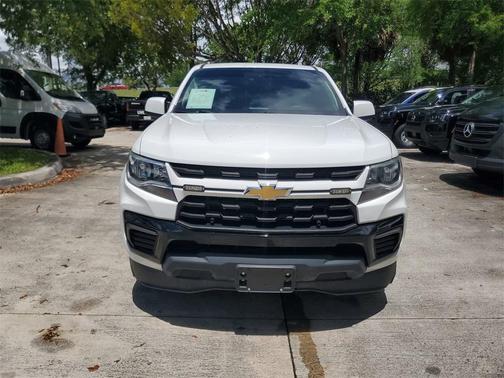 Summit White 2022 Chevrolet Colorado LT