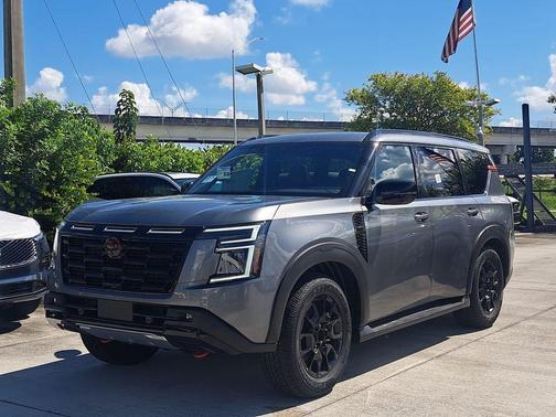 Gun Metallic 2026 Nissan Armada PRO-4X