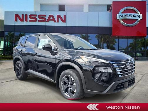 Black 2026 Nissan Rogue SV