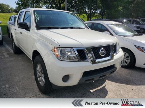 Glacier White 2019 Nissan Frontier SV