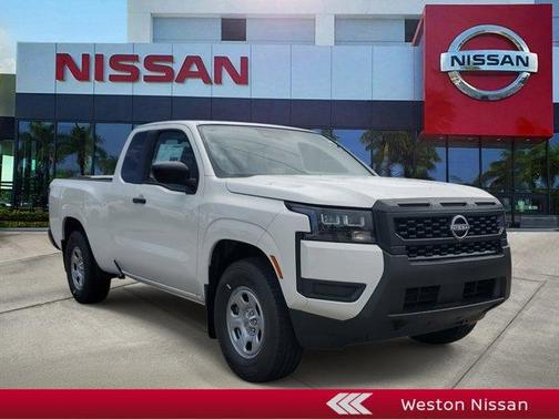 Glacier White 2026 Nissan Frontier S
