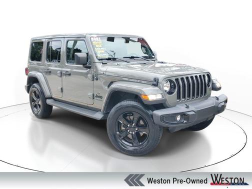 Sting Gray Clearcoat 2021 Jeep Wrangler Unlimited Sahara Altitude