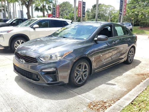 Gravity Gray 2021 Kia Forte GT-Line