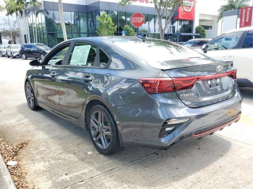 Gravity Gray 2021 Kia Forte GT-Line