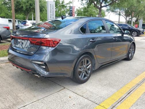 Gravity Gray 2021 Kia Forte GT-Line