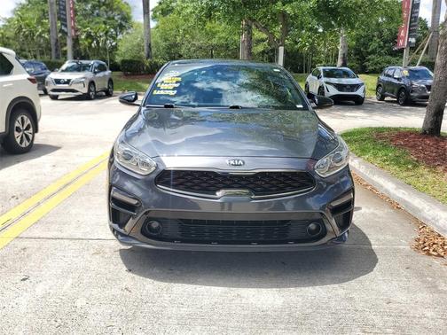 Gravity Gray 2021 Kia Forte GT-Line