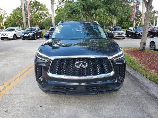 Mineral Black 2023 INFINITI QX60 Luxe