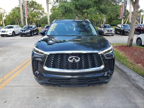 Mineral Black 2023 INFINITI QX60 Luxe