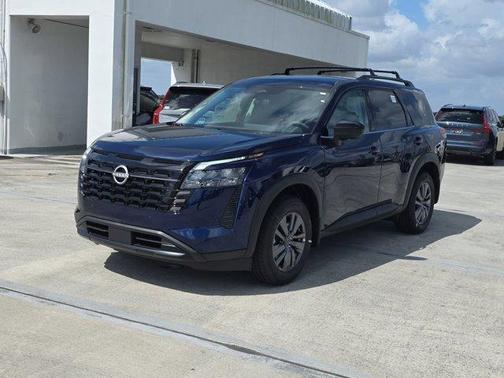 Deep Ocean Blue 2026 Nissan Pathfinder SV