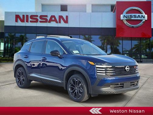 Deep Blue Pearl 2026 Nissan Kicks SR