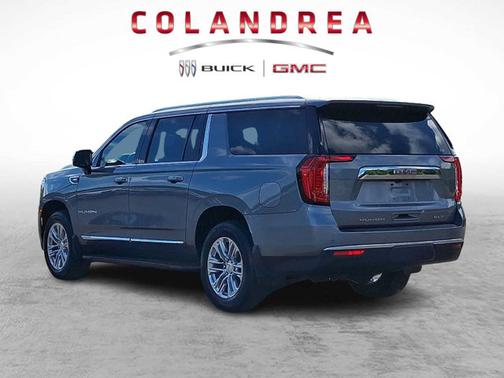 Satin Steel Metallic 2021 GMC Yukon XL SLT