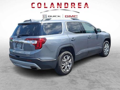 Satin Steel Metallic 2021 GMC Acadia SLT