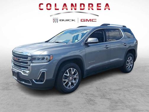 Satin Steel Metallic 2021 GMC Acadia SLT