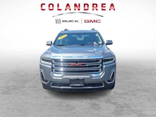 Satin Steel Metallic 2021 GMC Acadia SLT