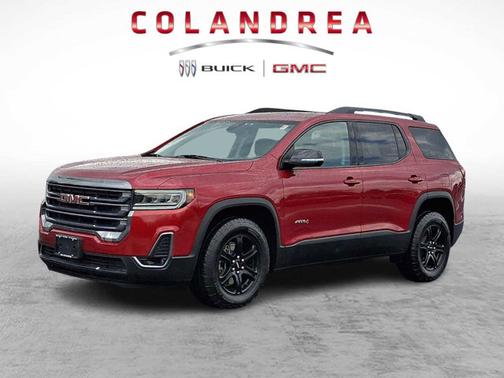 Volcanic Red Tintcoat 2023 GMC Acadia AT4
