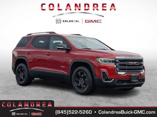 Volcanic Red Tintcoat 2023 GMC Acadia AT4