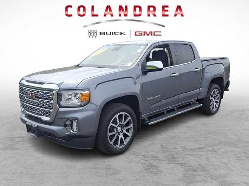 Satin Steel Metallic 2021 GMC Canyon 4WD Denali