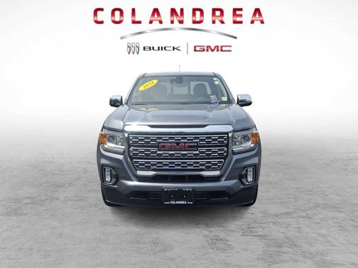 Satin Steel Metallic 2021 GMC Canyon 4WD Denali