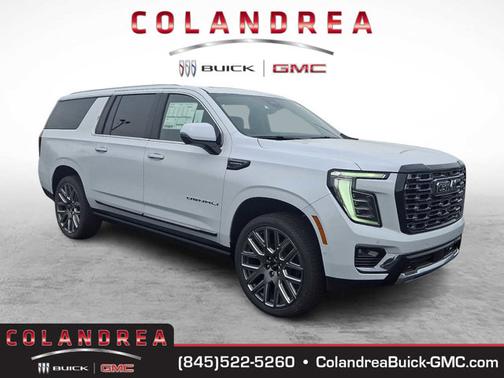 Glacier White Tricoat 2026 GMC Yukon XL Denali Ultimate